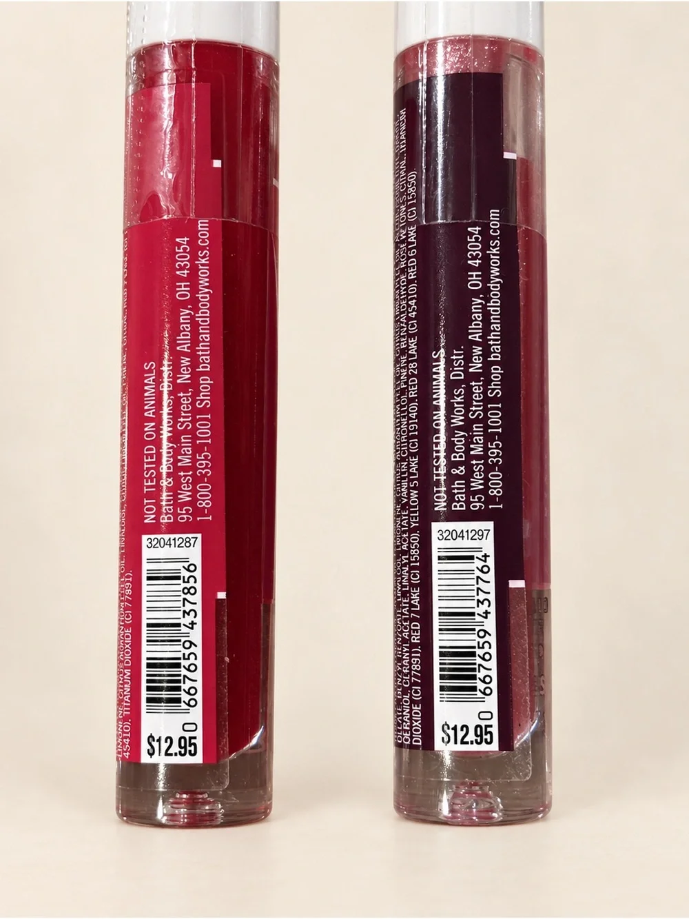 Bath & Body Works Lip Gloss Set Japanese Cherry Blossom & A Thousand Wishes
